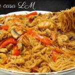 Receta de Pasta con pollo y verduras al horno