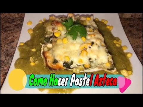 Receta de Lasaña mexicana con tortillas