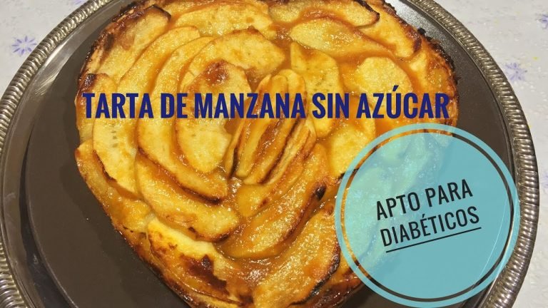 Receta de Tarta de manzana para diabéticos