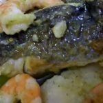 Receta de Rape en salsa al oloroso con almejas y langostino 11 Receta de Rape en salsa al oloroso con almejas y langostino