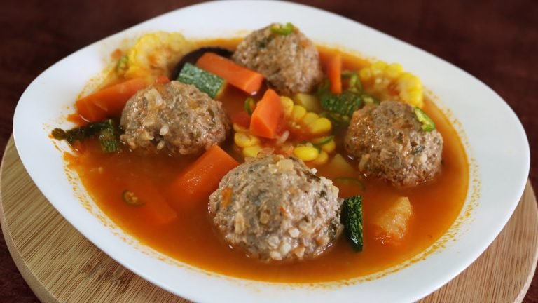 Receta de Albóndigas de carne molida