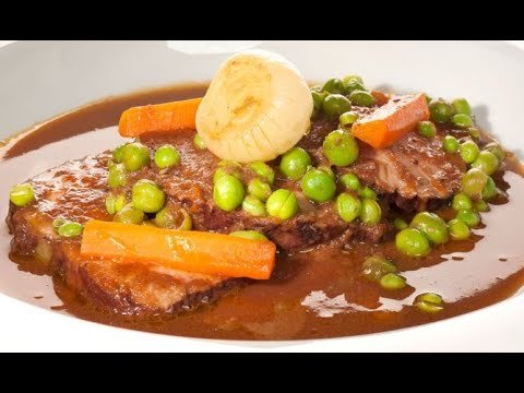 Receta de Redondo de Ternera Asado con Verduras