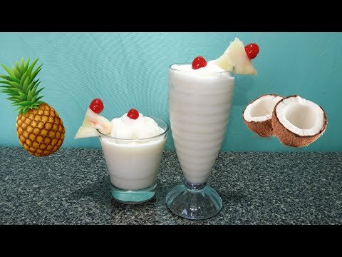 Piña colada sin alcohol