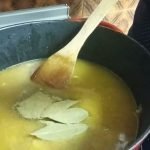 Receta de Sopa de marisco y verduras