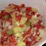 Receta de Ensalada de pi&ntilde;a y marisco
