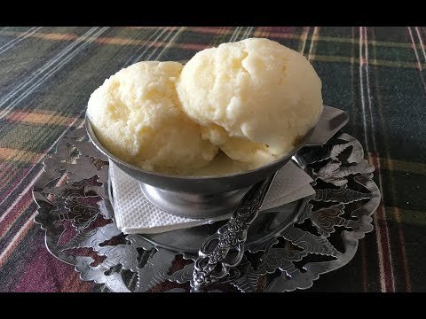 Receta de Helado de mantecado