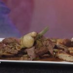 Receta de Sukiyaki Carne con verduras rehogadas 15 Receta de Sukiyaki Carne con verduras rehogadas