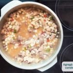 Receta de Guiso de vainas con calamar