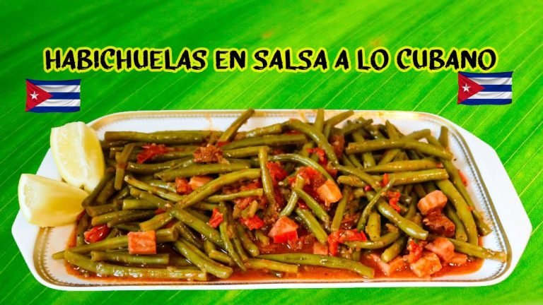 Receta de Habichuelas en salsa