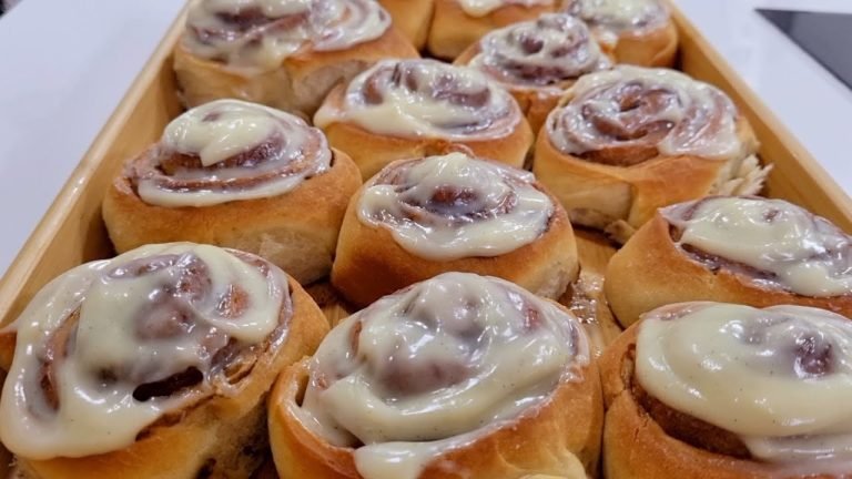 Receta de Rollos de canela con glaseado