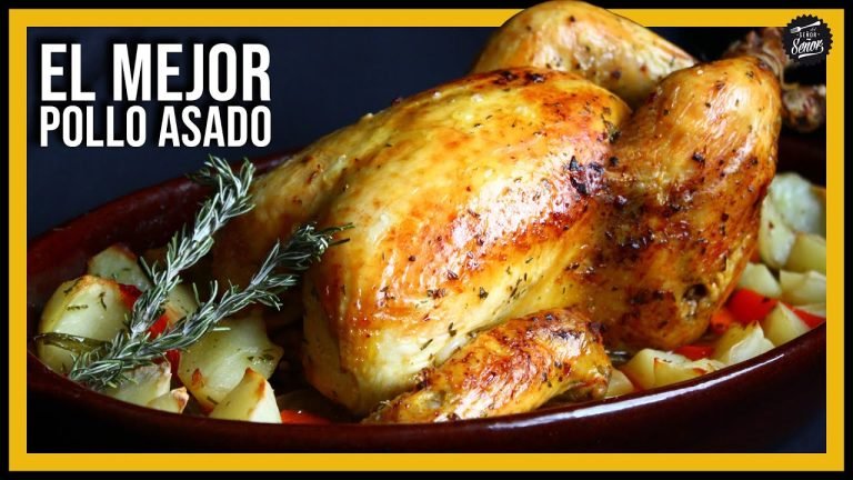 Receta de Pollo al horno fácil y sabroso