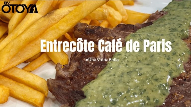 Receta de Entrecot Café de París