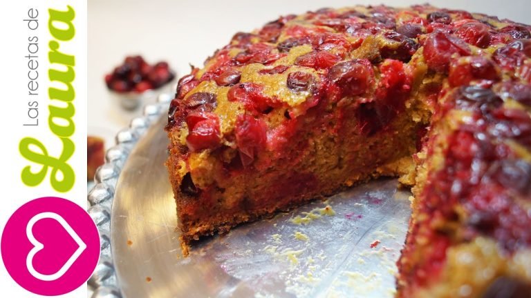 Receta de Pastel de arándanos y nueces