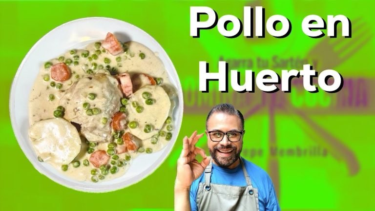 Receta de Pollo en huerto