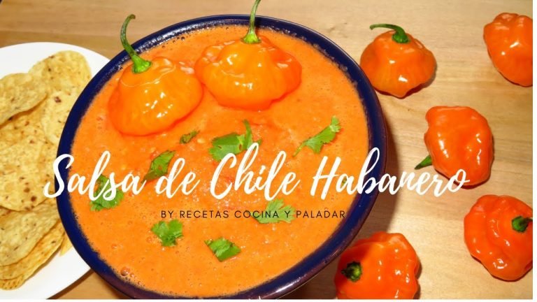 Receta de Salsa de chile habanero