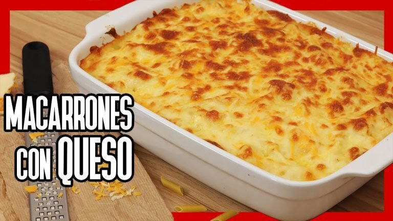 Receta de Macarrones con queso al horno