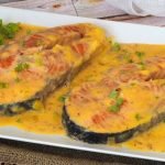 Receta de Salm&oacute;n al horno con naranja y miel