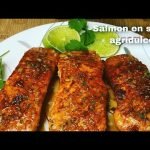 Receta de Salm&oacute;n L&eacute;ku&eacute; con verduras