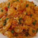 Receta de Arroz con pollo y guisantes