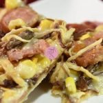 Receta de Pizza de achicoria con alcaparras y aceitunas 6 Receta de Pizza de achicoria con alcaparras y aceitunas