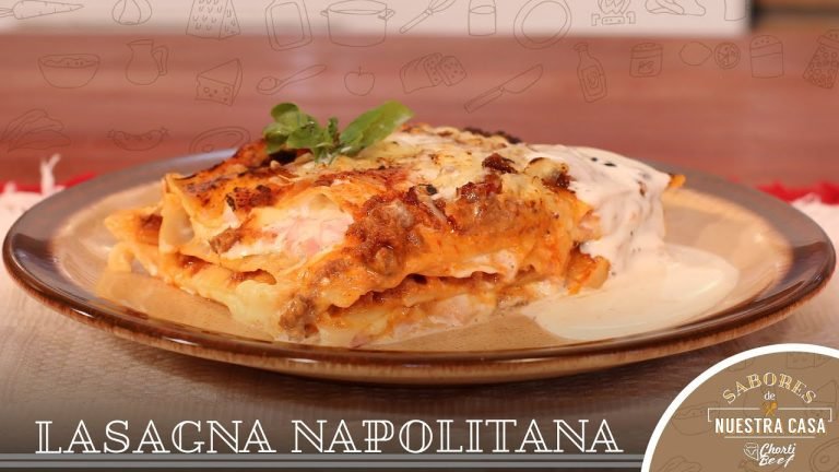 Receta de Lasaña napolitana