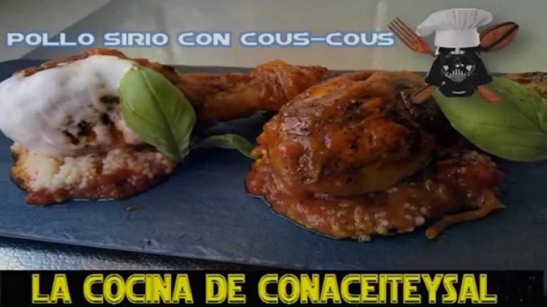 Receta de Muslos de pollo con cuscús