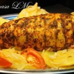 Receta de Pollo al horno con tomate y cebolla