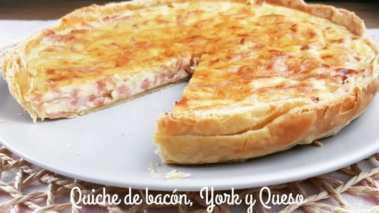 Receta de Quiche de panceta y queso