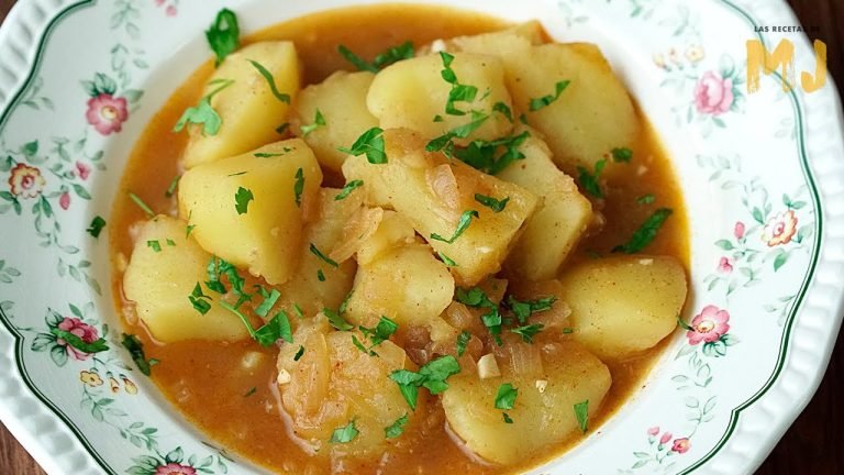 Receta de Patatas viudas