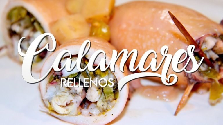 Receta de Calamares rellenos de verduras