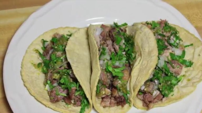 Receta de Tacos de carnitas