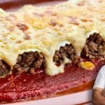Receta de Hamburguesa casera rellena de queso fundido 8 Receta de Hamburguesa casera rellena de queso fundido