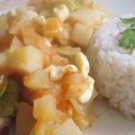 Receta de Guiso de vainas con calamar