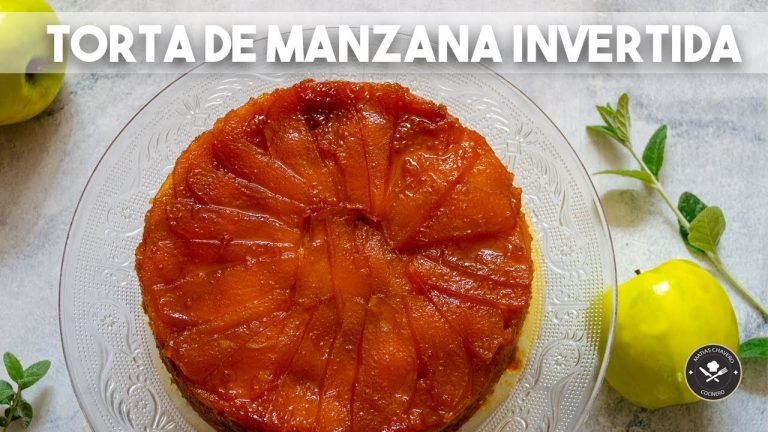 Receta de Torta dada vuelta de fruta