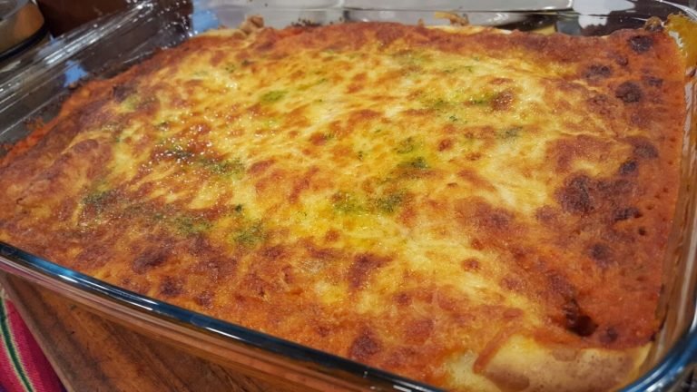 Receta de Canelones al pesto