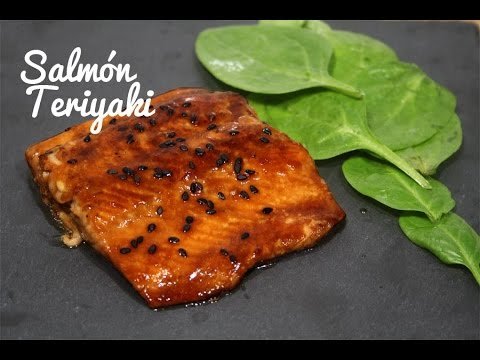 Receta de Salmón con salsa teriyaki