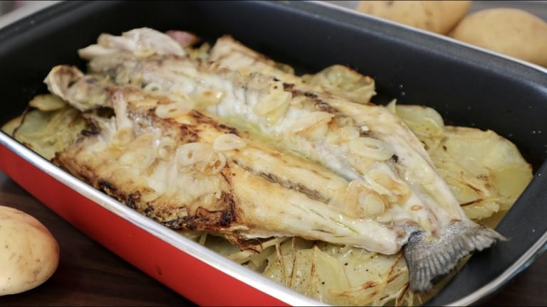 Receta de Lubinas al horno