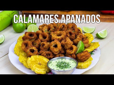 Receta de Calamares apanados con mayonesa