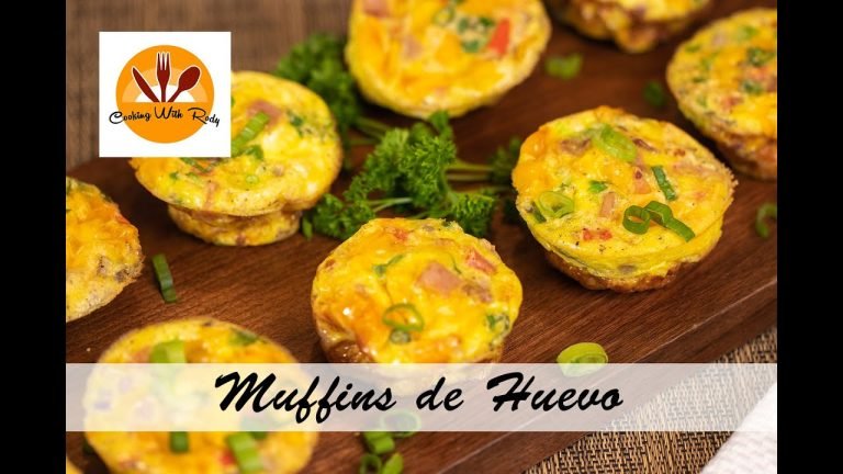 Receta de Muffins con huevo y queso