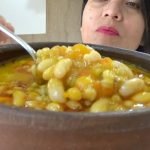 Receta de Alubia blanca con setas