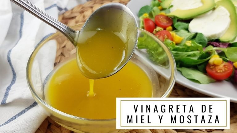 Receta de Vinagreta de mostaza y miel