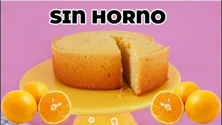 Receta de Pastel de naranja sin horno