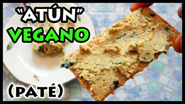 Receta de Paté de atún vegano