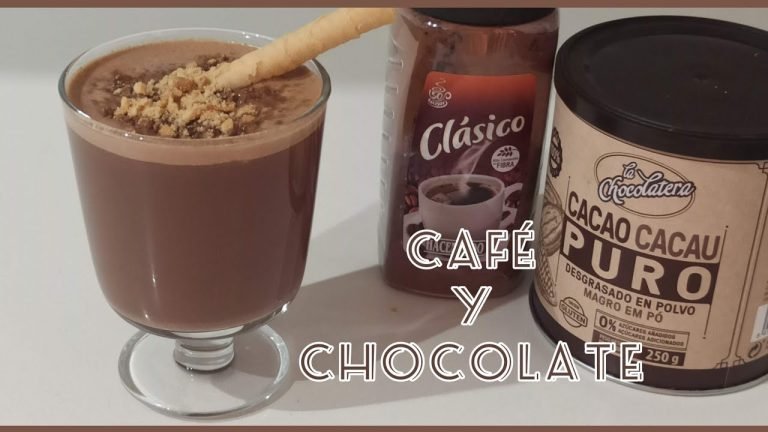 Batido de chocolate con café
