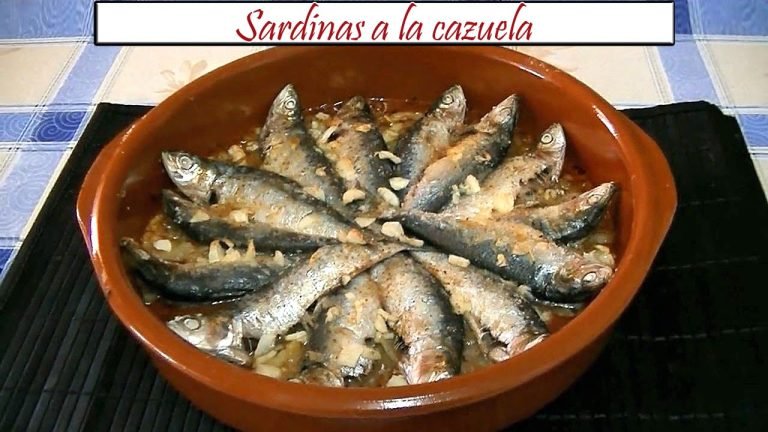 Receta de Sardinas a la cazuela en horno