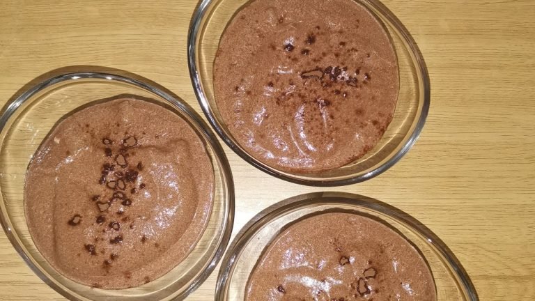 Receta de Mousse de chocolate light