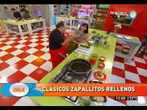 Receta de Zapallitos rellenos con salsa blanca