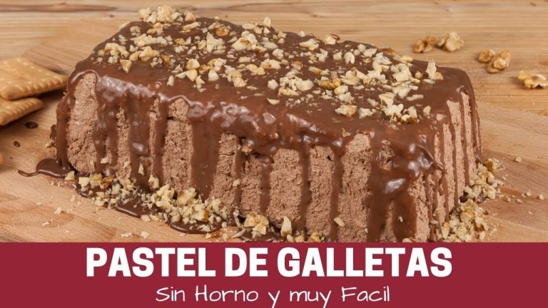 Receta de Pastel frio de galletas