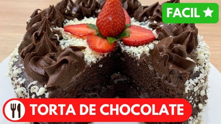 Receta de torta de chocolate peruana
