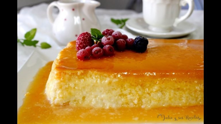 Receta de Delicioso Flan de chocolate blanco